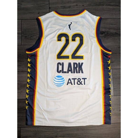 NCAA Other - Caitlin Clark #22 Indiana Fever Stitched White Jersey Size Large 50